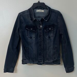 Lola’s Jeans Dark Wash Indigo Gabriella Denim Jacket size M